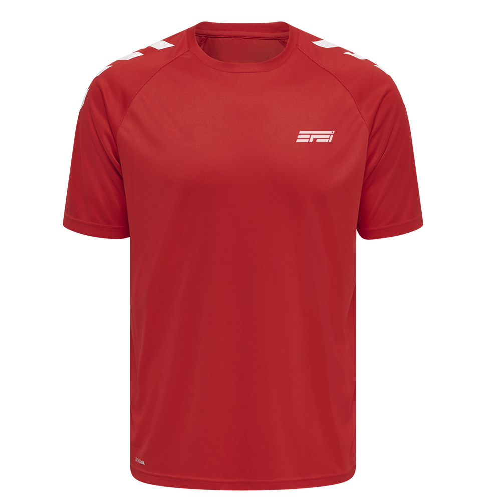 Personalized sports T-shirts for teams and businesses.